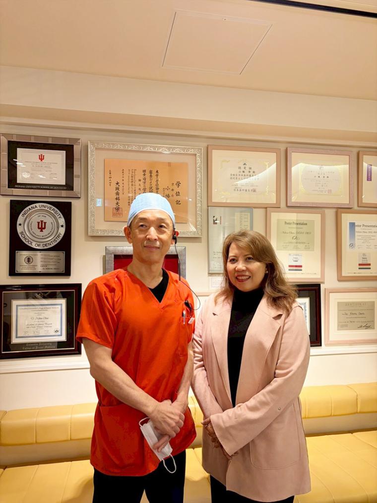 セブ医科大学学長一行が来日され、小幡歯科を訪問しました。4