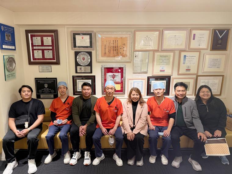 セブ医科大学学長一行が来日され、小幡歯科を訪問しました